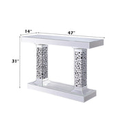 Kachina - Console Table - Mirrored & Faux Gems - R&R Furniture Gallery (Fountain Valley, CA)