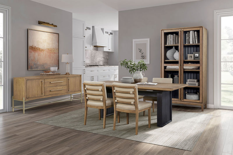 Base Sideboard - Light Brown - R&R Furniture Gallery (Fountain Valley, CA)