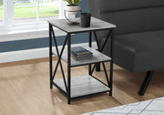 3 Tier Accent Table, Side Marble Look Contemporary & Modern - R&R Furniture Gallery (Fountain Valley, CA)