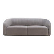 Yara - Pleated Velvet Sofa - R&R Furniture Gallery (Fountain Valley, CA)