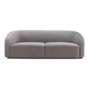 Yara - Pleated Velvet Sofa - R&R Furniture Gallery (Fountain Valley, CA)