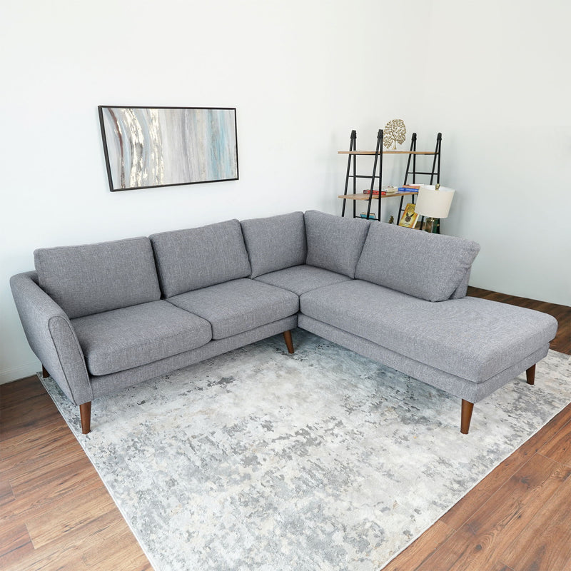 Benson - Sectional Sofa With Chaise - R&R Furniture Gallery (Fountain Valley, CA)