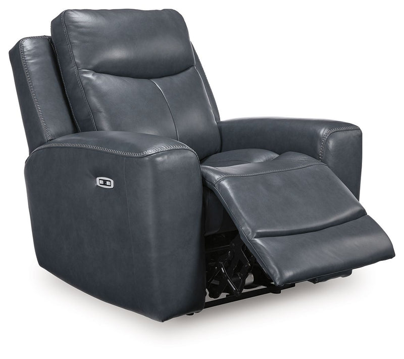 Next Move - Power Recliner With Adjustable Headrest - R&R Furniture Gallery (Fountain Valley, CA)