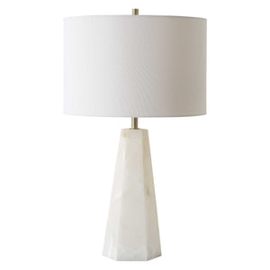 Table Lamp - White Marble