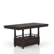 Counter Height Dining Table - Coffee - R&R Furniture Gallery (Fountain Valley, CA)