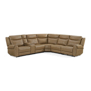 Momentum - Modular Power Reclining Sectional With Power Adjustable Headrests - R&R Furniture Gallery (Fountain Valley, CA)