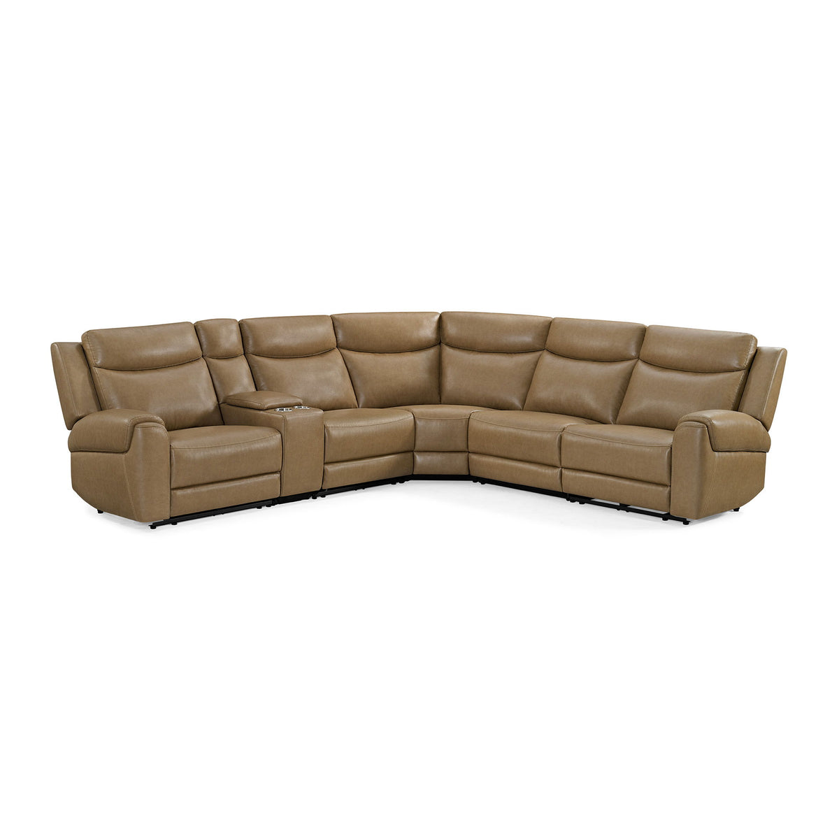 Momentum - Modular Power Reclining Sectional With Power Adjustable Headrests - R&R Furniture Gallery (Fountain Valley, CA)