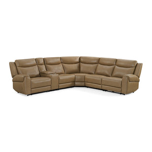 Momentum - Modular Power Reclining Sectional With Power Adjustable Headrests - R&R Furniture Gallery (Fountain Valley, CA)