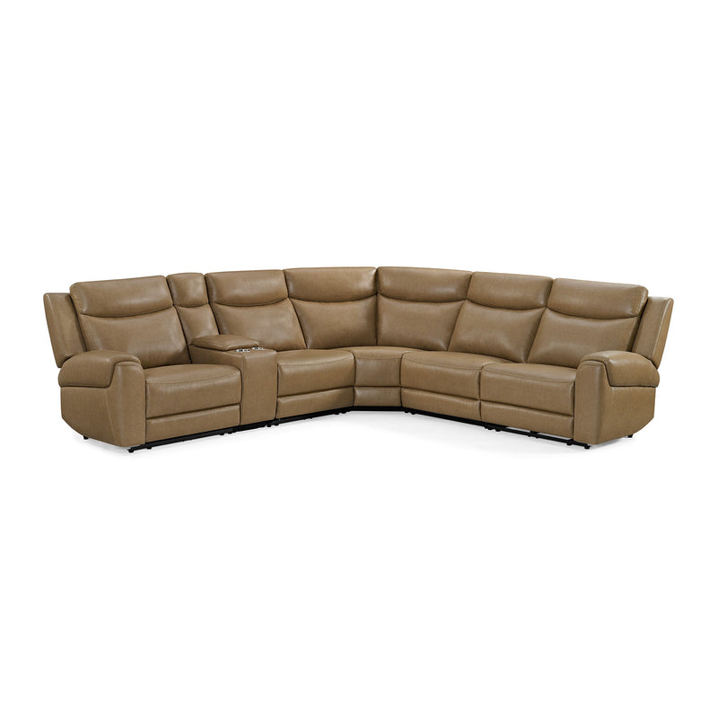 Momentum - Modular Power Reclining Sectional With Power Adjustable Headrests - R&R Furniture Gallery (Fountain Valley, CA)