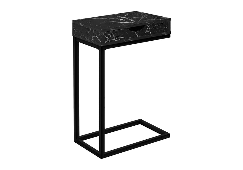 Accent Table, C - Shaped Contemporary & Modern Elegant Design - R&R Furniture Gallery (Fountain Valley, CA)