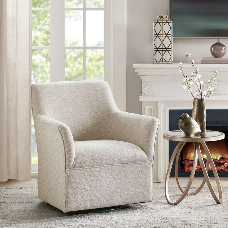 Augustine - Swivel Glider Chair - R&R Furniture Gallery (Fountain Valley, CA)
