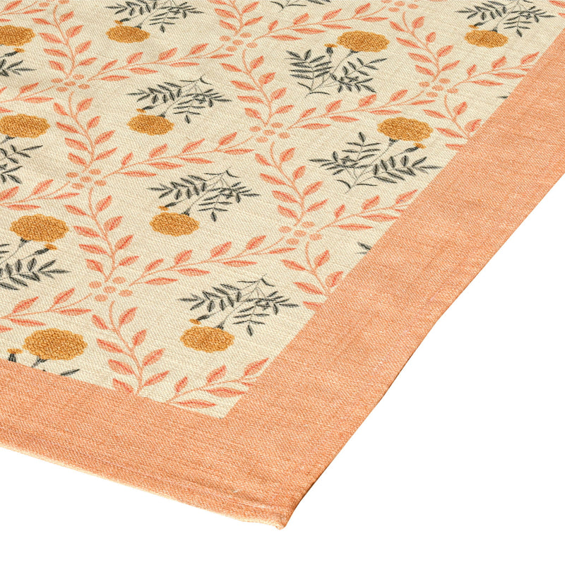 TOV Furniture Dolce placemat set featuring stylish table cloths with elegant patterns on a dining table.