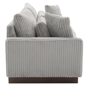 Modern Loveseat Sofa With 4 Pillows - R&R Furniture Gallery (Fountain Valley, CA)