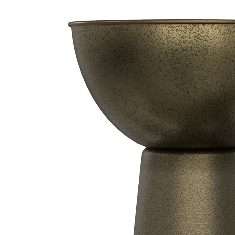 Surrey - Side Table - Antique Gold - R&R Furniture Gallery (Fountain Valley, CA)