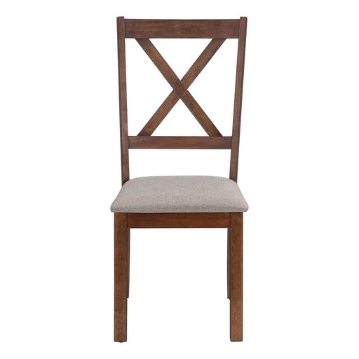 Dining Chair Side, Upholstered For Dining Room, Transitional (Set of 2) - R&R Furniture Gallery (Fountain Valley, CA)