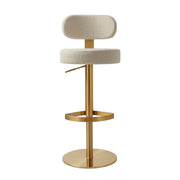 Primrose - Adjustable Stool - Cream - R&R Furniture Gallery (Fountain Valley, CA)
