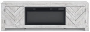 Cayboni - LG TV Stand With Fireplace Option - R&R Furniture Gallery (Fountain Valley, CA)