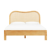 Grappa - Wood & Rattan Bed - R&R Furniture Gallery (Fountain Valley, CA)