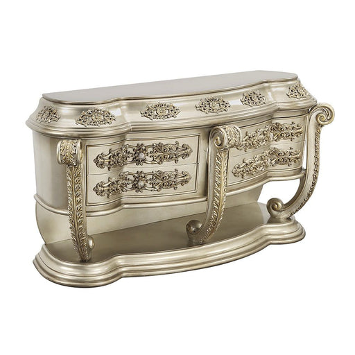 Danae - Server - Champagne & Gold - R&R Furniture Gallery (Fountain Valley, CA)
