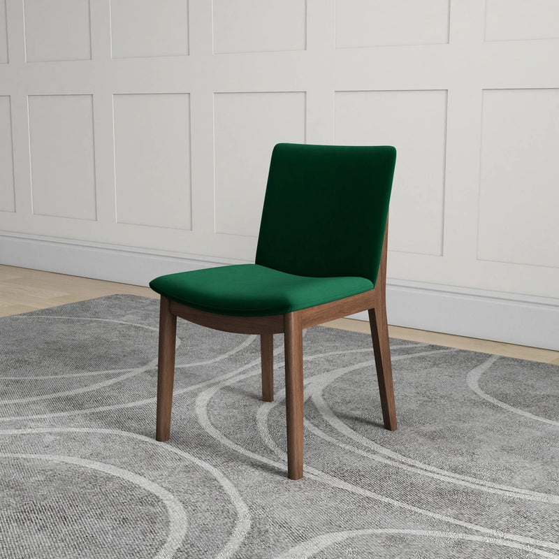Laura - Mid-Century Modern Solid Wood Dining Chair (Set of 2) - R&R Furniture Gallery (Fountain Valley, CA)