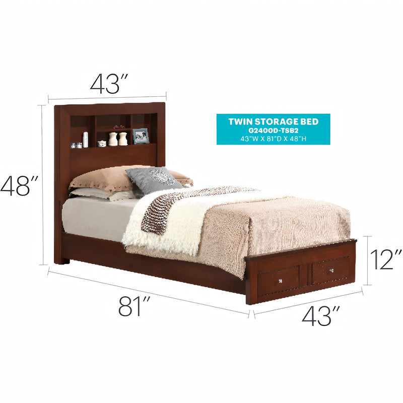 Stylish Storage Bed For Modern Spaces - R&R Furniture Gallery (Fountain Valley, CA)