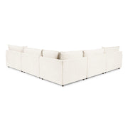 Caplan - 6 Piece Modular Sectional With Ottoman - R&R Furniture Gallery (Fountain Valley, CA)