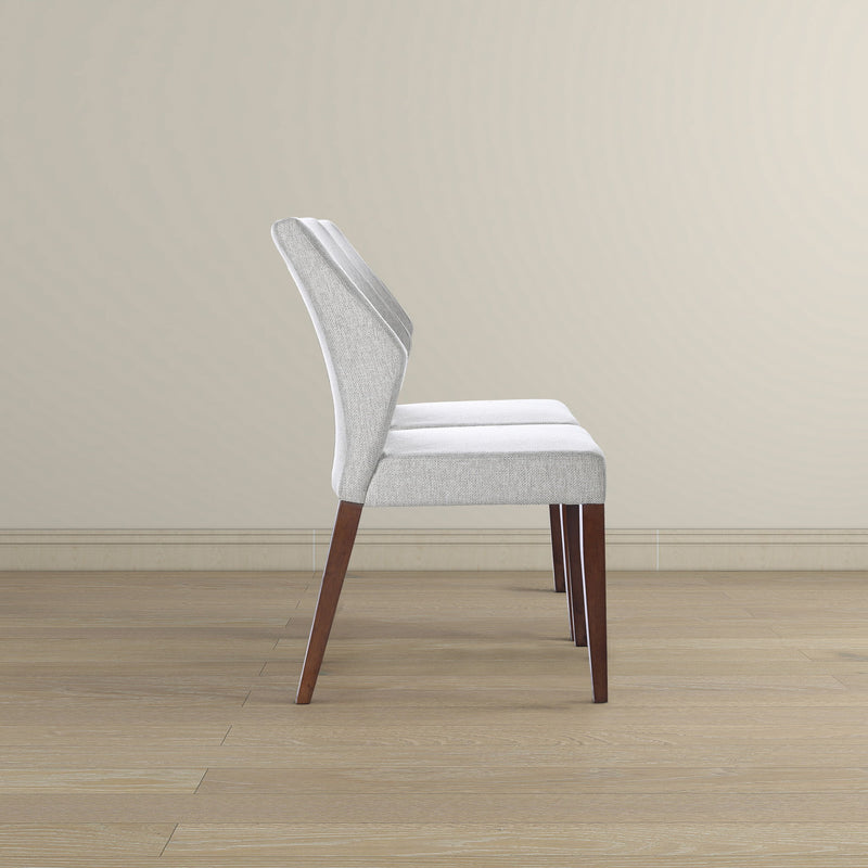 Luca - Dining Chair (Set of 2) - Light Gray - R&R Furniture Gallery (Fountain Valley, CA)