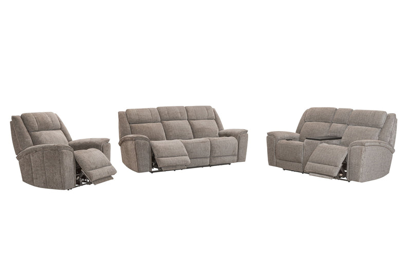 Colton - Power Zero Gravity Sofa With Drop Down Table And Immersive Audio P3 - Branson Tweed