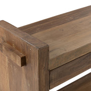Marsa - 3 Drawer Console Table - Natural - R&R Furniture Gallery (Fountain Valley, CA)