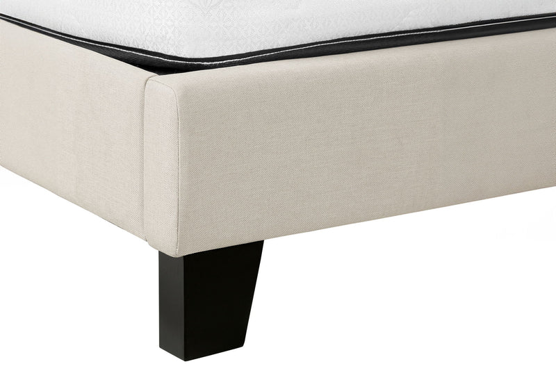 Bed, Upholstered, Frame Only, Transitional - R&R Furniture Gallery (Fountain Valley, CA)