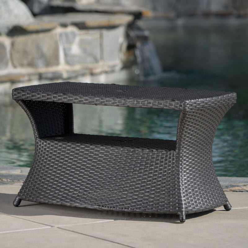 Berkeley - Chaise Lounge Side Table - R&R Furniture Gallery (Fountain Valley, CA)