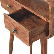 Solid Wood Curved Console Table - R&R Furniture Gallery (Fountain Valley, CA)