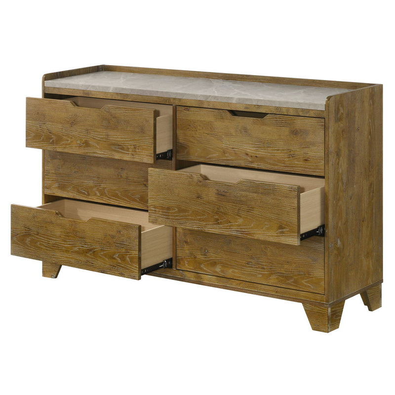 Garcia - Dresser - Light Brown - R&R Furniture Gallery (Fountain Valley, CA)