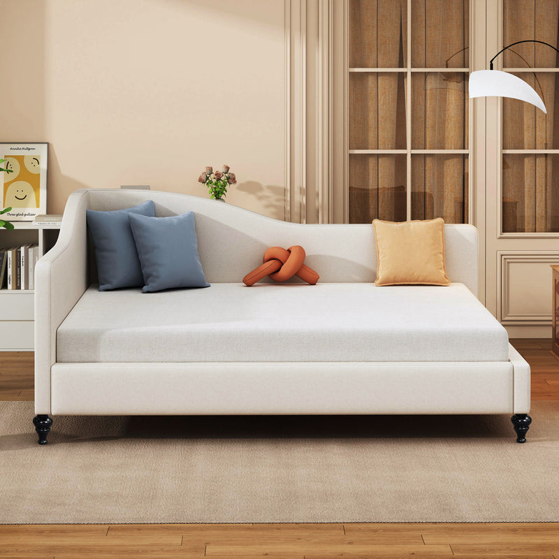 Modern L Shaped Daybed With Legs - R&R Furniture Gallery (Fountain Valley, CA)
