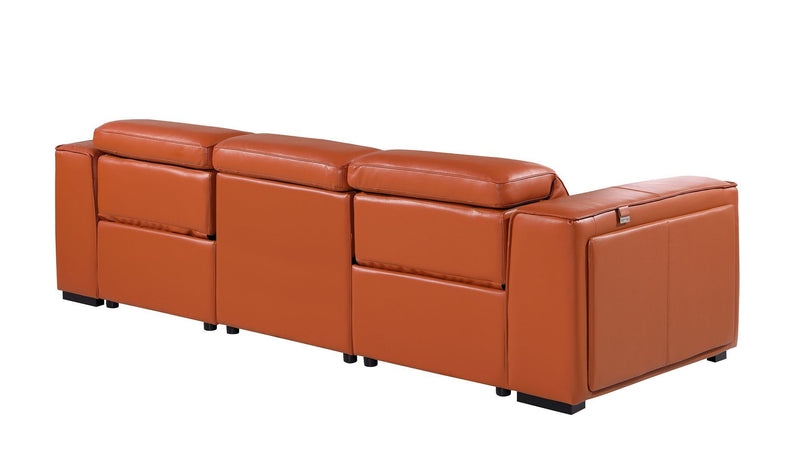 1224 - 3-Piece Modular Power Reclining Sofa In With 2 Power Recliners & Power Headrests