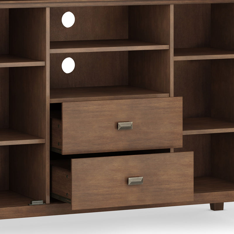 Artisan - Handcrafted Tall TV Media Stand - R&R Furniture Gallery (Fountain Valley, CA)