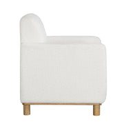 Mason - Arm Chair - White - R&R Furniture Gallery (Fountain Valley, CA)