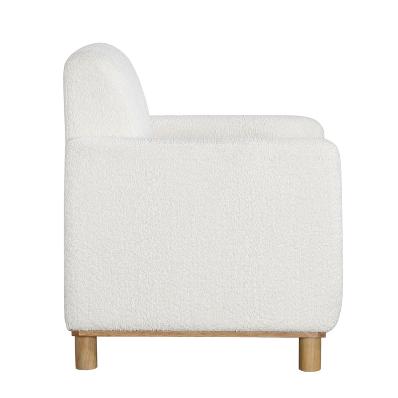 Mason - Arm Chair - White - R&R Furniture Gallery (Fountain Valley, CA)