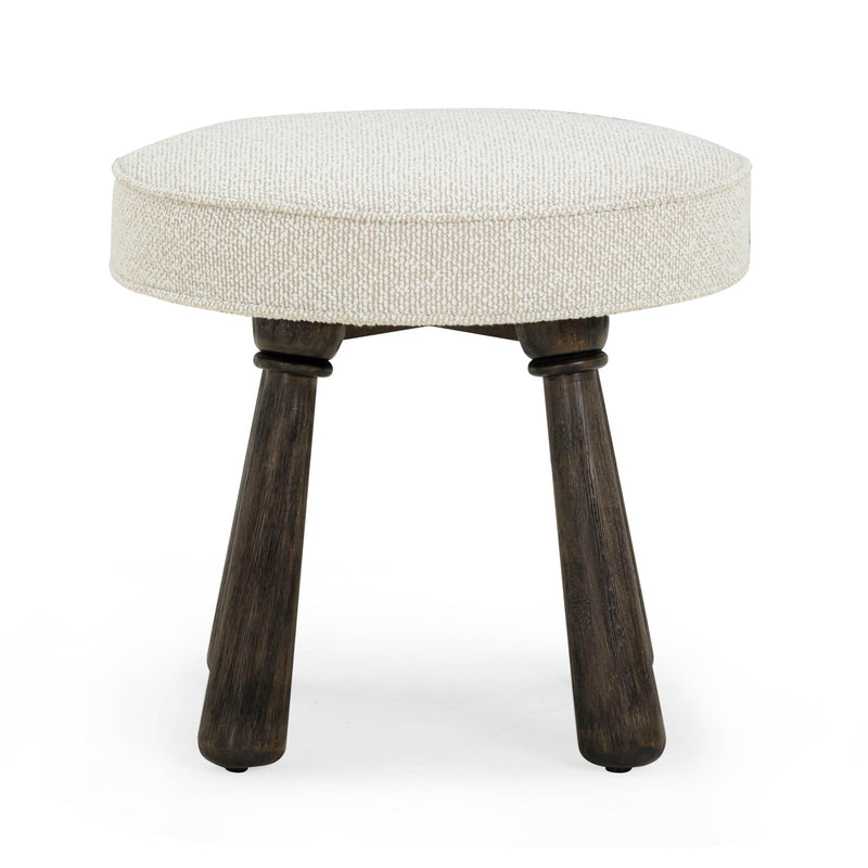 Pookie - Boucle Stool - R&R Furniture Gallery (Fountain Valley, CA)