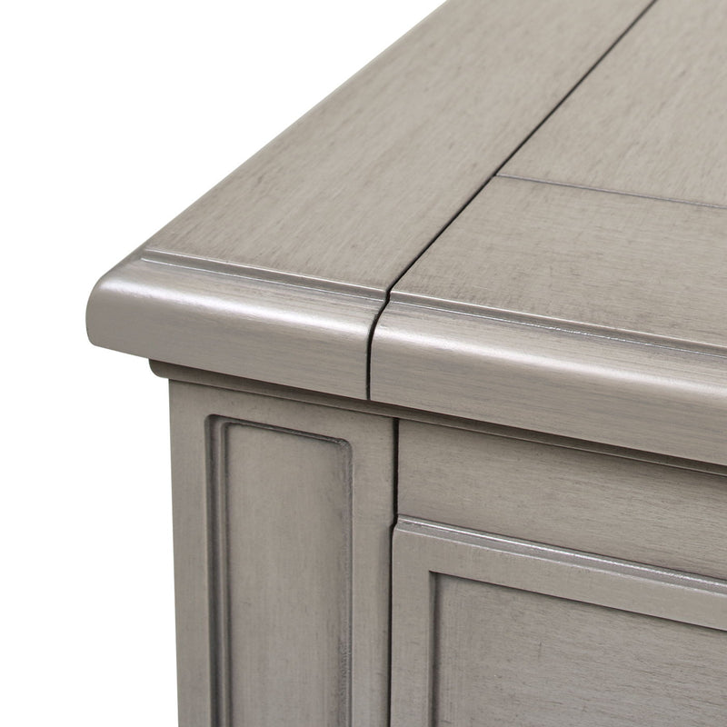 Dauphin - 5 Drawer Executive Desk - R&R Furniture Gallery (Fountain Valley, CA)