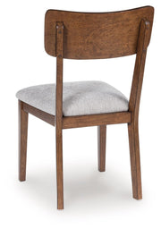 Tameride - Dining Upholstered Side Chair (Set of 2) - Brown - R&R Furniture Gallery (Fountain Valley, CA)