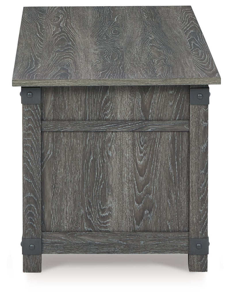 Freedan - Rect Lift Top Cocktail Table - Grayish Brown - R&R Furniture Gallery (Fountain Valley, CA)