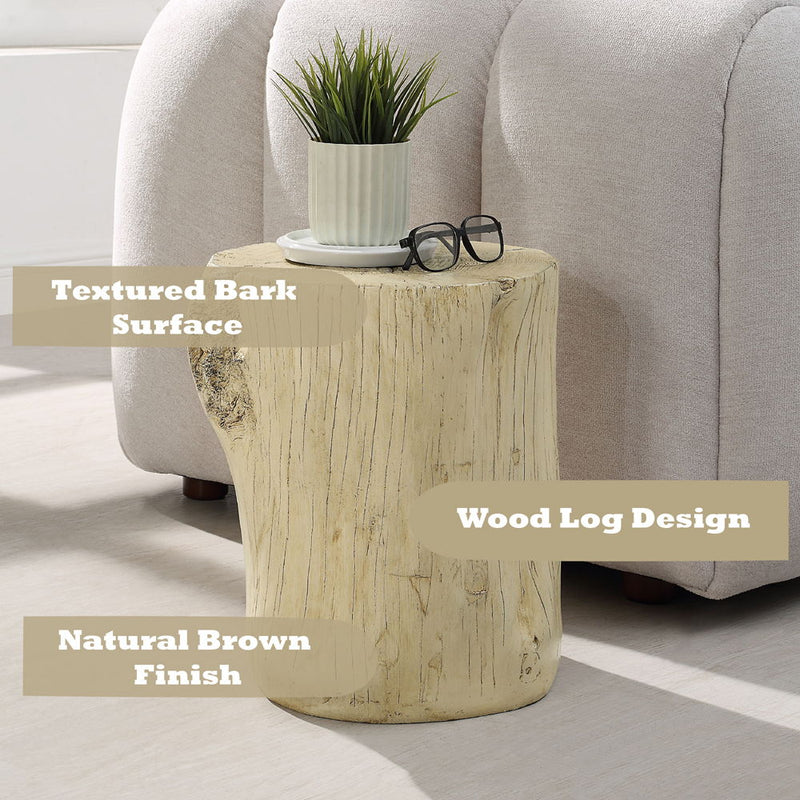 Gene - Accent Table - Natural Brown - R&R Furniture Gallery (Fountain Valley, CA)