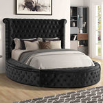 Sansom - E.King Bed, Black