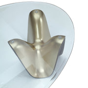 Houston - Cocktail Table - Brushed Gold - R&R Furniture Gallery (Fountain Valley, CA)
