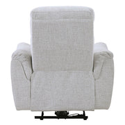 Eastre - Power Motion Recliner With USB Port - Beige Chenille - R&R Furniture Gallery (Fountain Valley, CA)