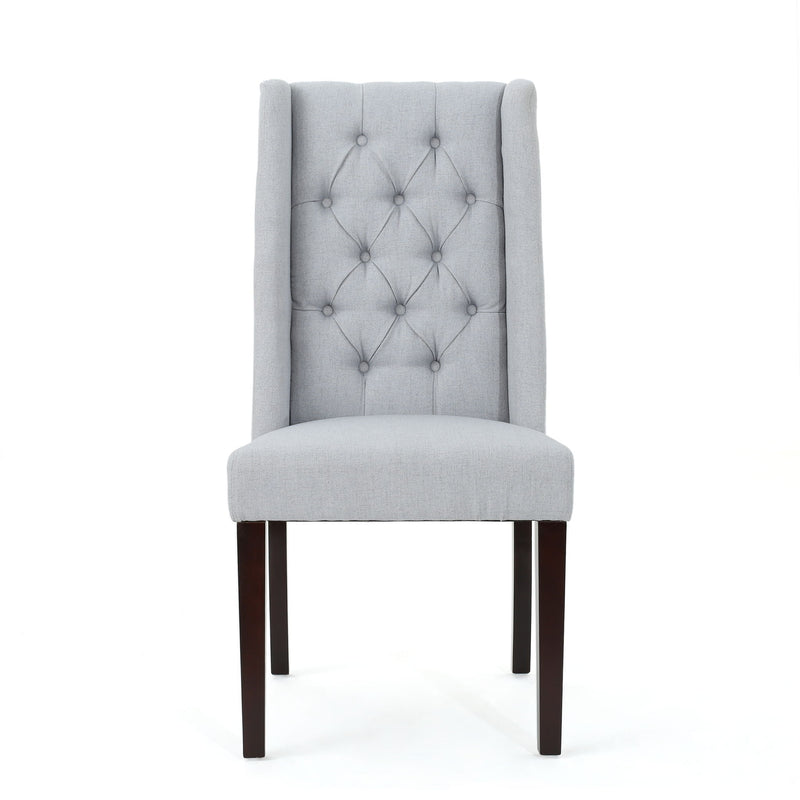 Sophisticated Tufted Dining Chair With High Back Design - R&R Furniture Gallery (Fountain Valley, CA)