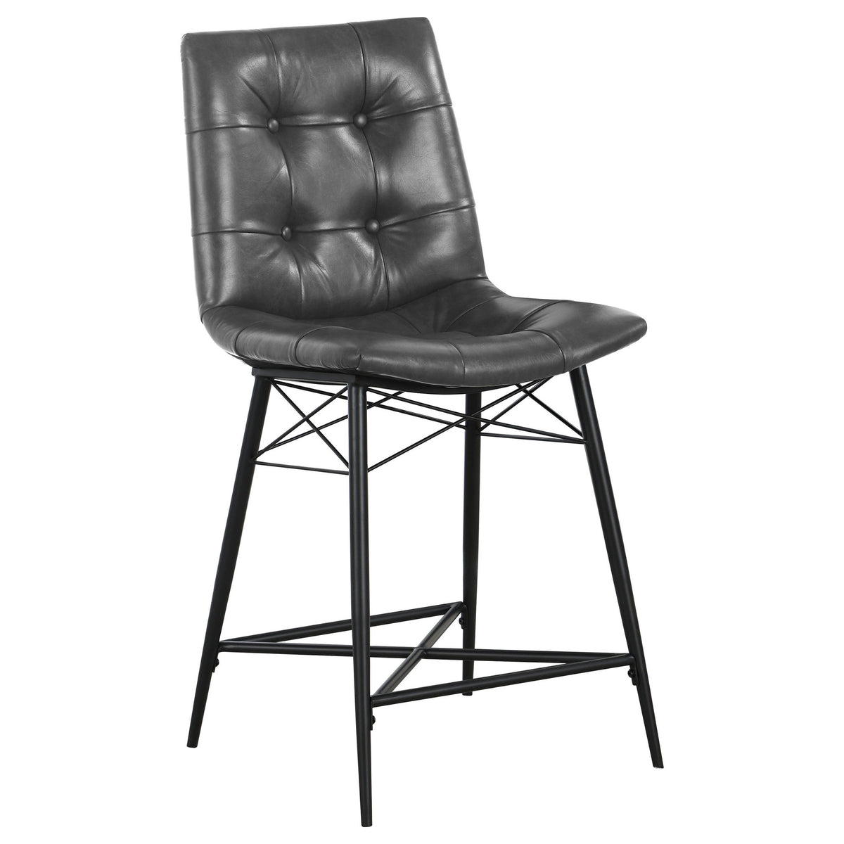 Counter Height Stools & Padded Seat (Set of 2)