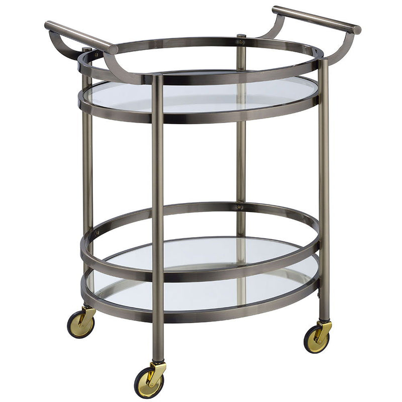 Lakelyn - Serving Cart - R&R Furniture Gallery (Fountain Valley, CA)
