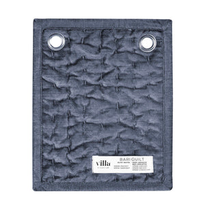Bari - Velvet Queen Quilt - Sea Fog